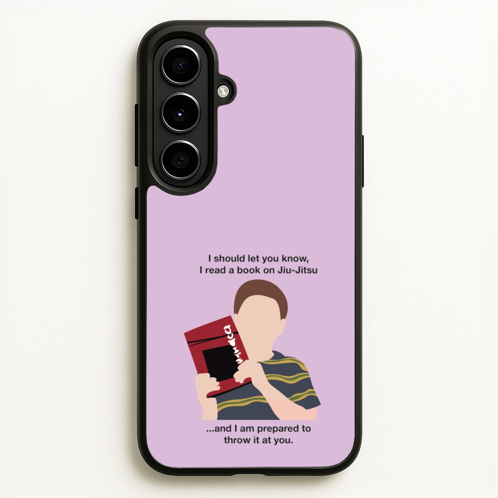 Book On Jiu-Jitsu - Sheldon - Young Sheldon Phone Case for Galaxy A56
