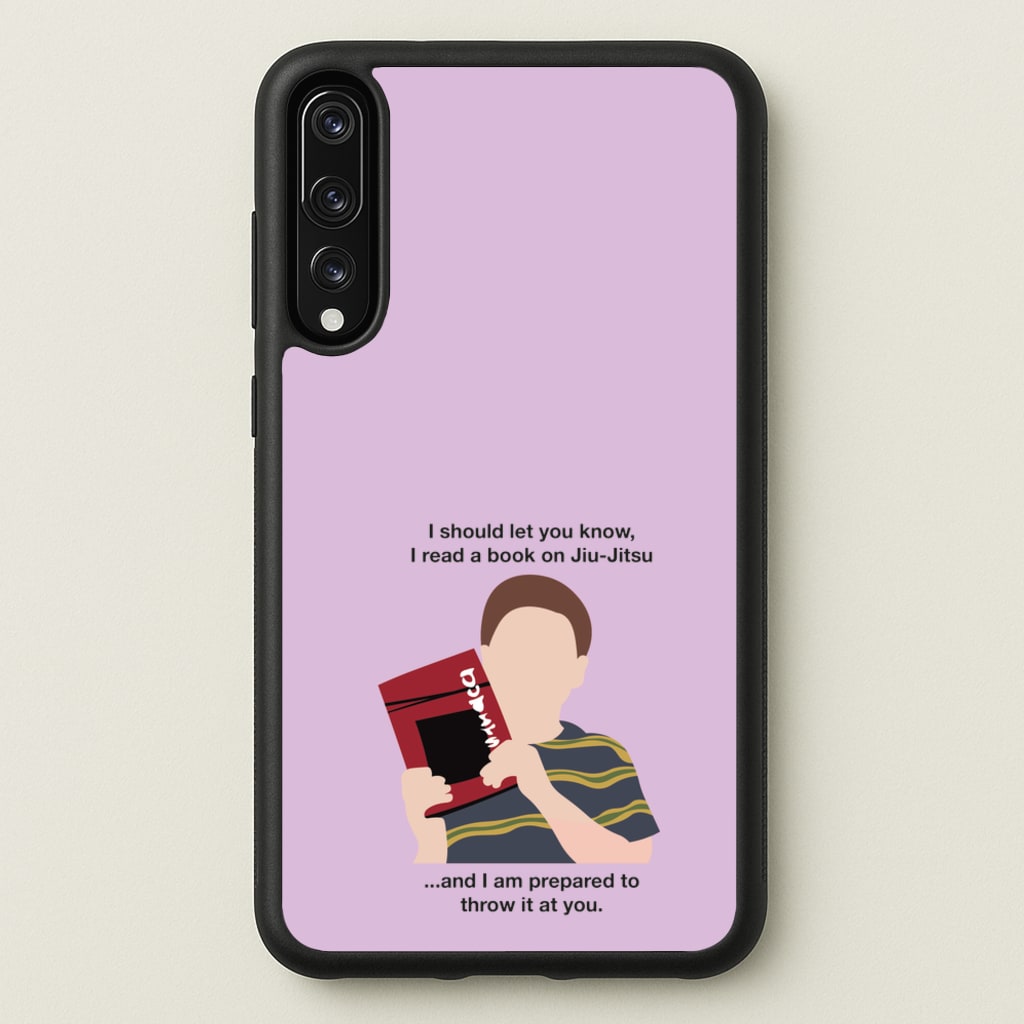 Book On Jiu-Jitsu - Sheldon - Young Sheldon Phone Case for Huawei P20 Pro