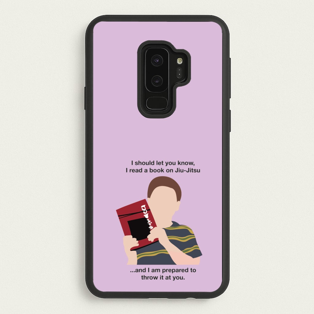 Book On Jiu-Jitsu - Sheldon - Young Sheldon Phone Case for Galaxy S9 Plus