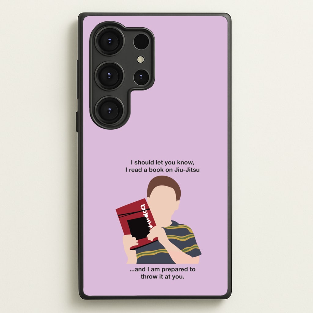 Book On Jiu-Jitsu - Sheldon - Young Sheldon Phone Case for Galaxy S25 Ultra