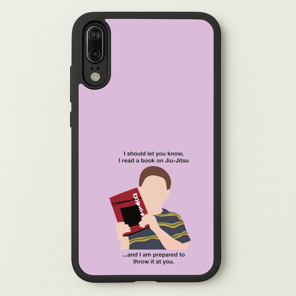 Book On Jiu-Jitsu - Sheldon - Young Sheldon Phone Case for Huawei P20