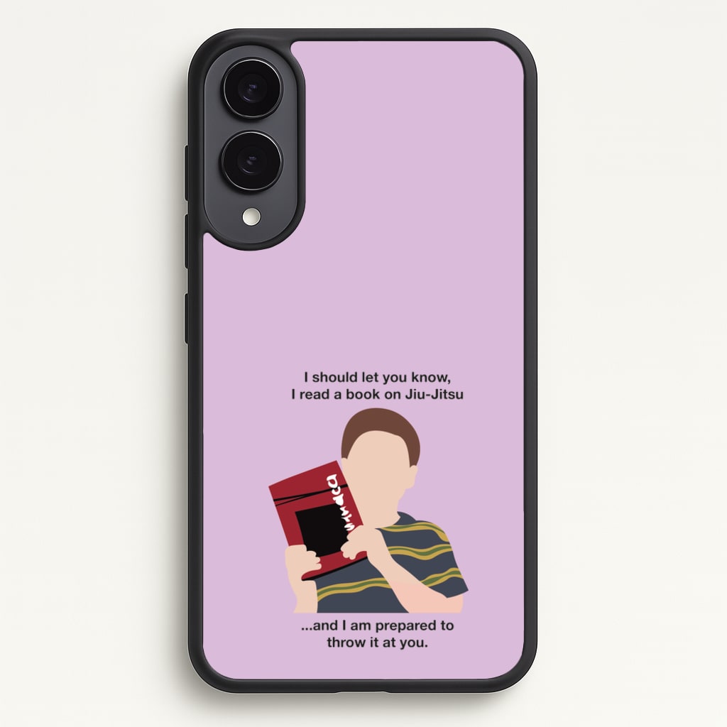Book On Jiu-Jitsu - Sheldon - Young Sheldon Phone Case for Galaxy S25 Edge