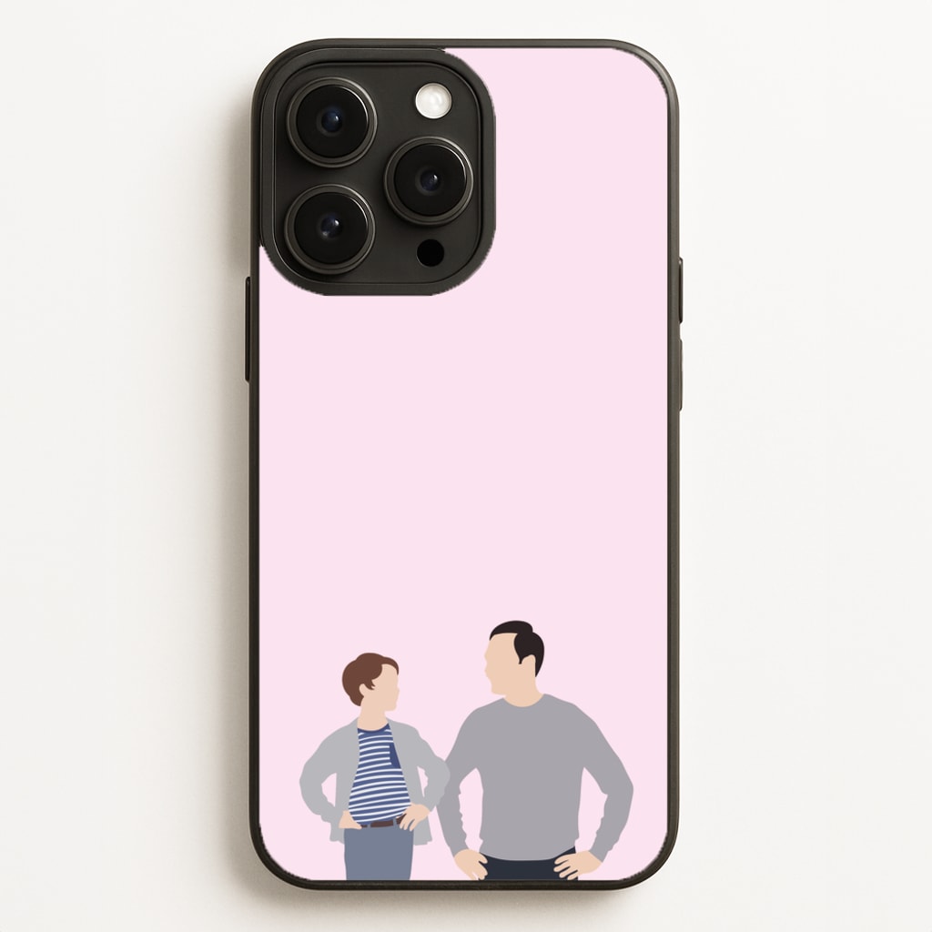 Big And Little Sheldon - Sheldon - Young Sheldon Phone Case for iPhone 16 Pro Max