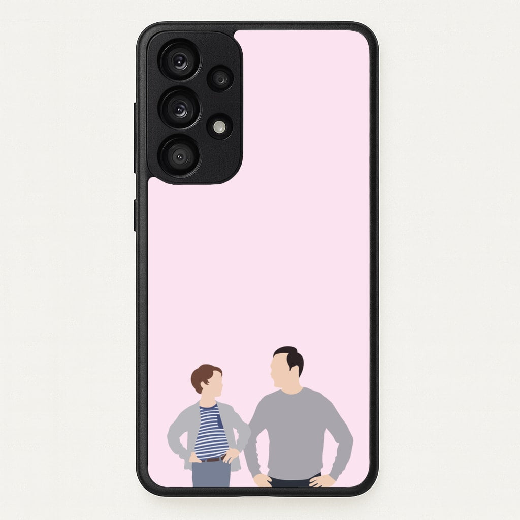 Big And Little Sheldon - Sheldon - Young Sheldon Phone Case for Galaxy A33
