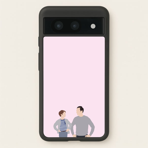 Big And Little Sheldon - Sheldon - Young Sheldon Phone Case for Google Pixel 8a