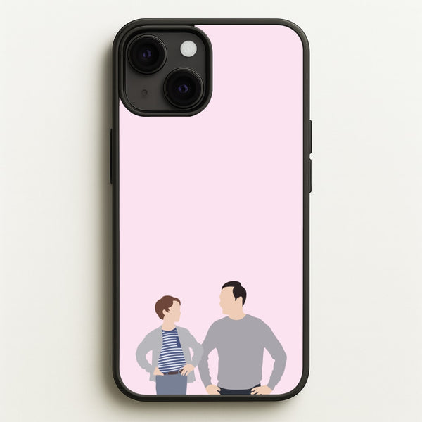 Big And Little Sheldon - Sheldon - Young Sheldon Phone Case for iPhone 13 Mini