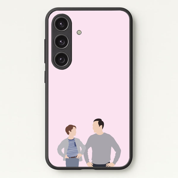 Big And Little Sheldon - Sheldon - Young Sheldon Phone Case for Galaxy S24