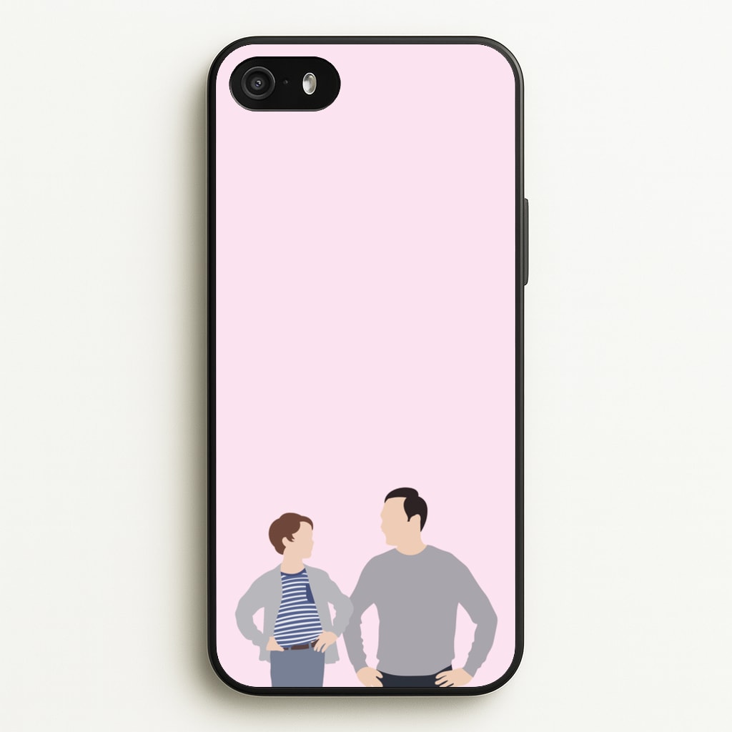 Big And Little Sheldon - Sheldon - Young Sheldon Phone Case for iPhone 5 / 5s / SE 2016