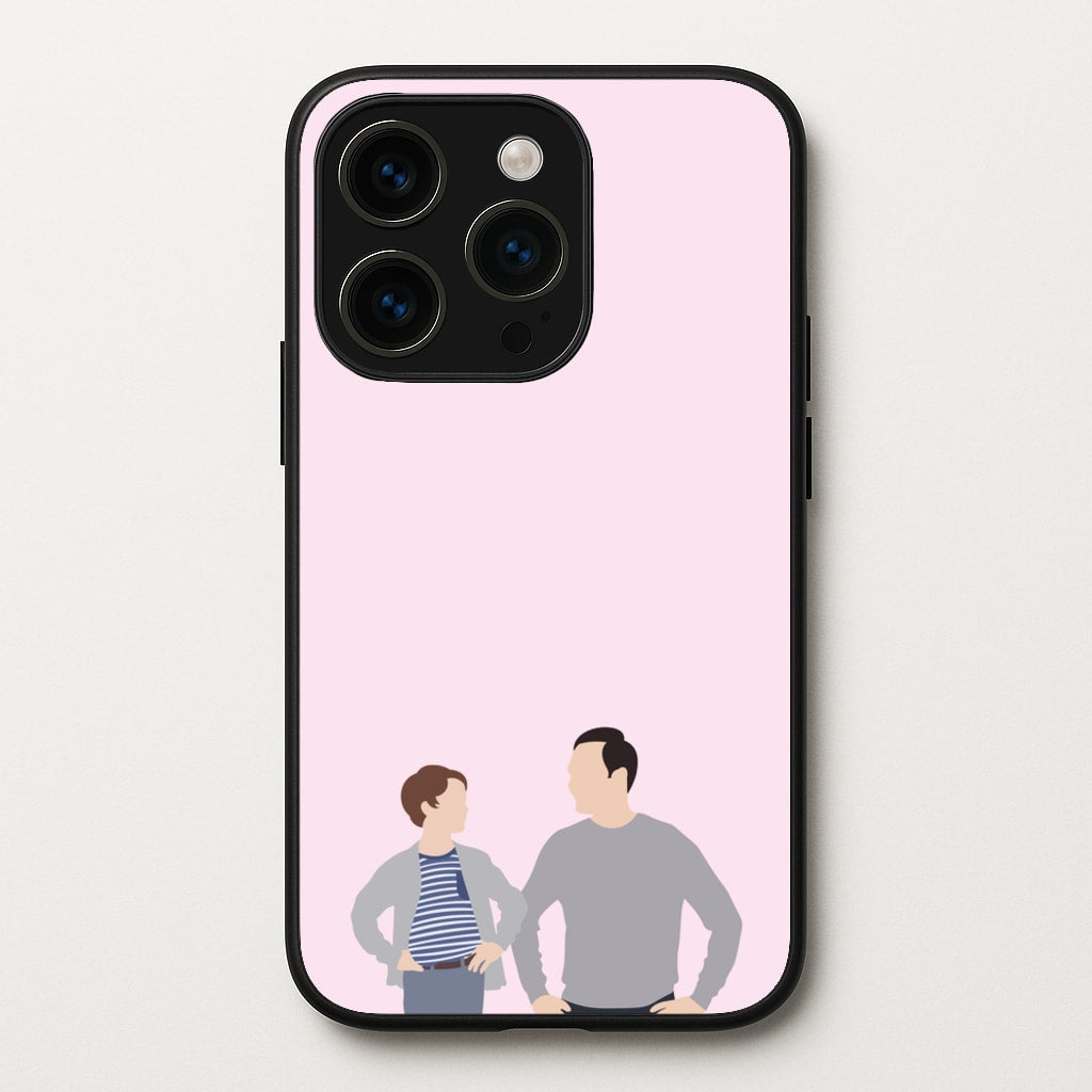 Big And Little Sheldon - Sheldon - Young Sheldon Phone Case for iPhone 15 Pro