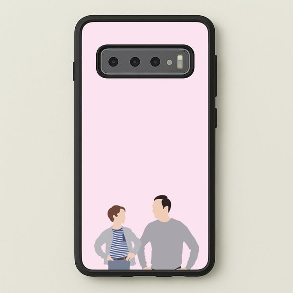 Big And Little Sheldon - Sheldon - Young Sheldon Phone Case for Galaxy S10