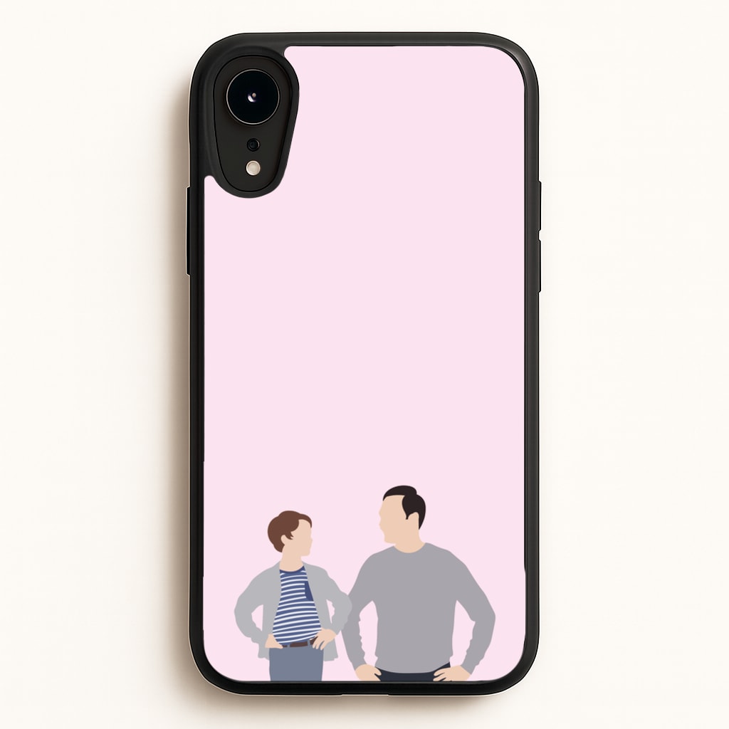 Big And Little Sheldon - Sheldon - Young Sheldon Phone Case for iPhone XR