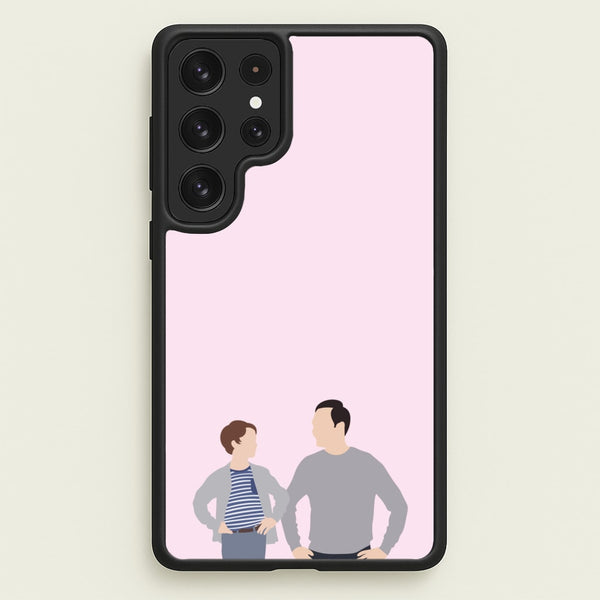 Big And Little Sheldon - Sheldon - Young Sheldon Phone Case for Galaxy S22 Ultra