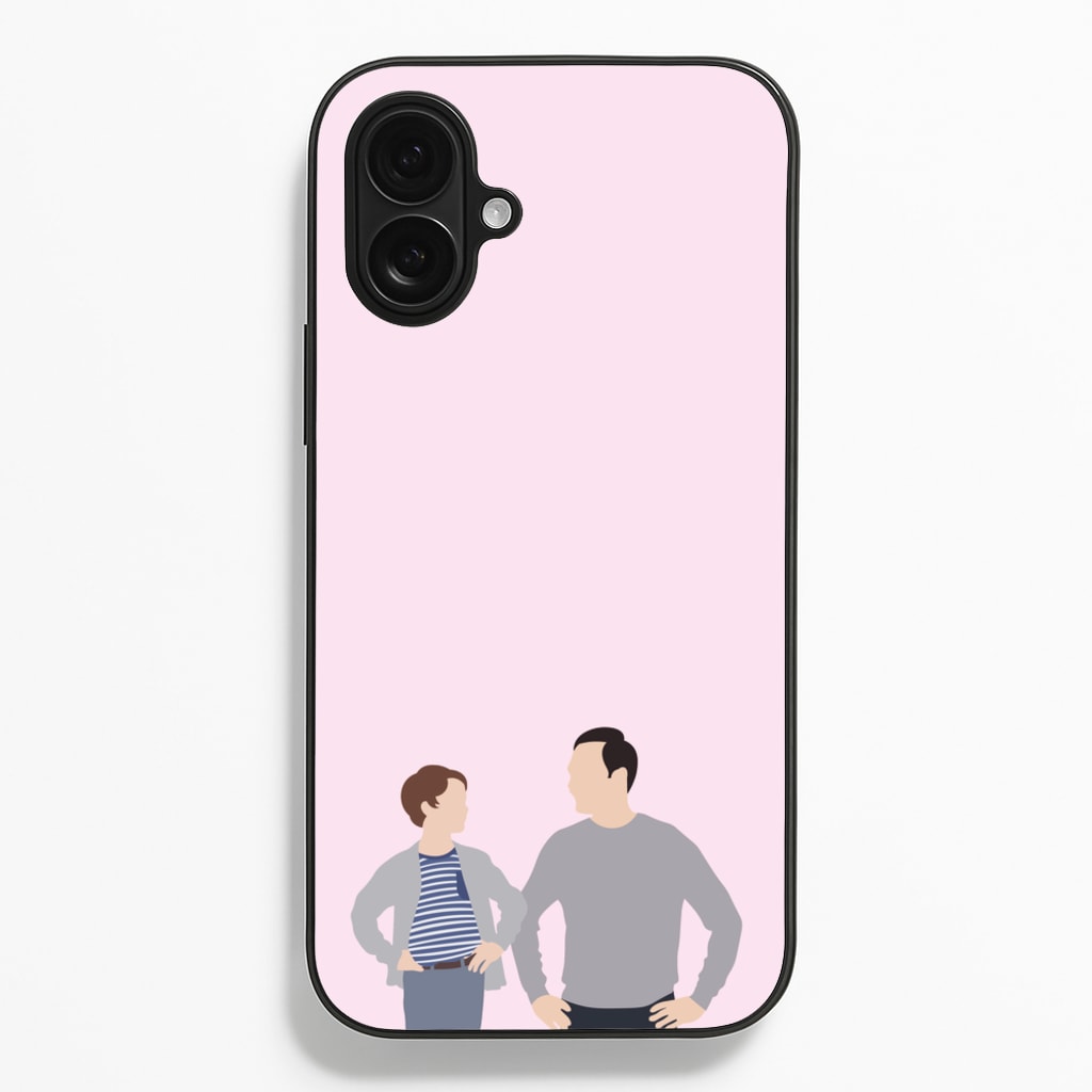 Big And Little Sheldon - Sheldon - Young Sheldon Phone Case for iPhone 16 Plus