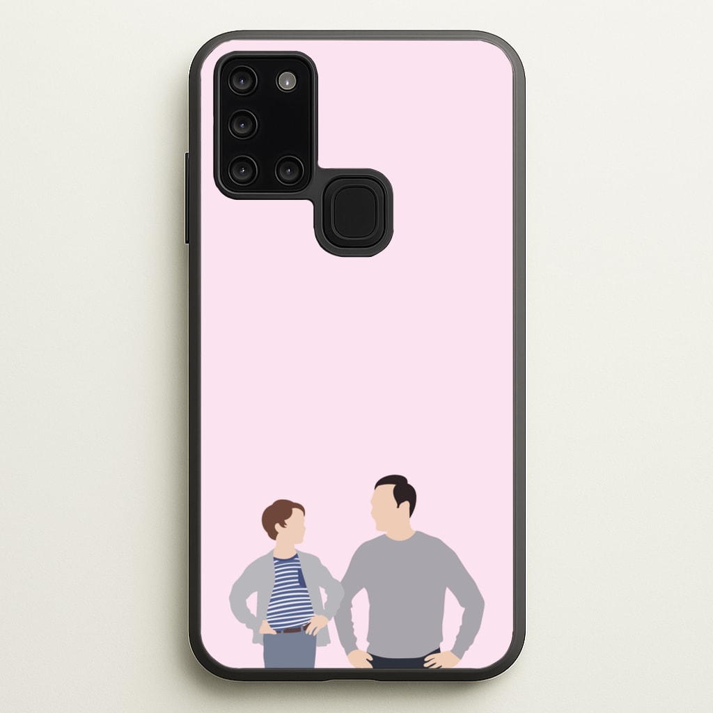 Big And Little Sheldon - Sheldon - Young Sheldon Phone Case for Galaxy A21s