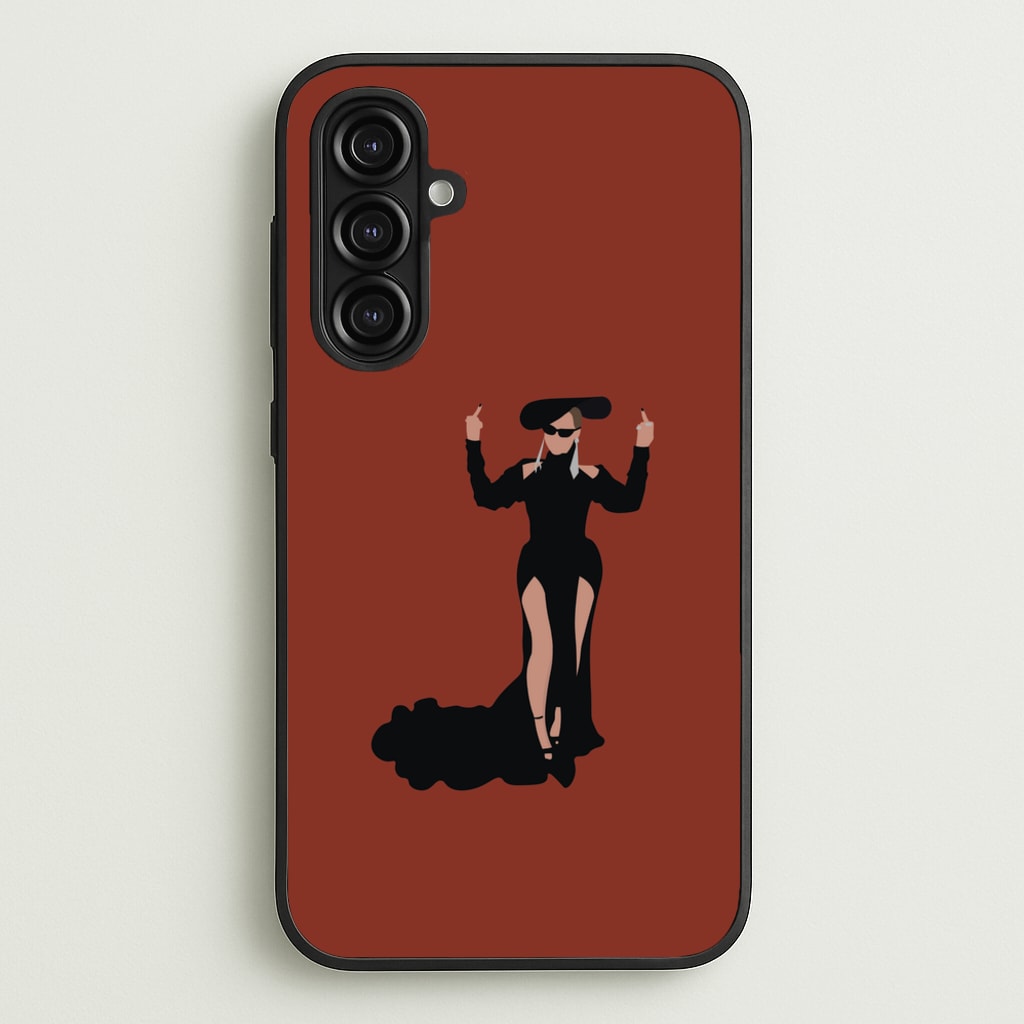 Middle Fingers - Queen B - Beyonce Phone Case for Galaxy A16