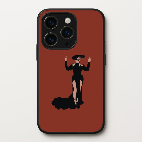Middle Fingers - Queen B - Beyonce Phone Case for iPhone 14 Pro