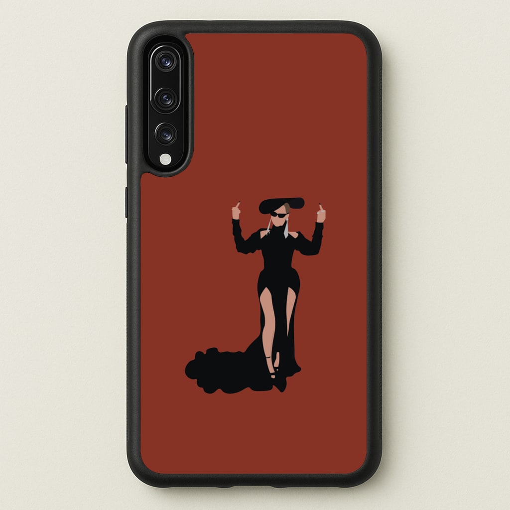 Middle Fingers - Queen B - Beyonce Phone Case for Huawei P20 Pro