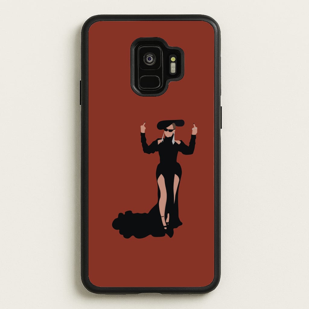Middle Fingers - Queen B - Beyonce Phone Case for Galaxy S9