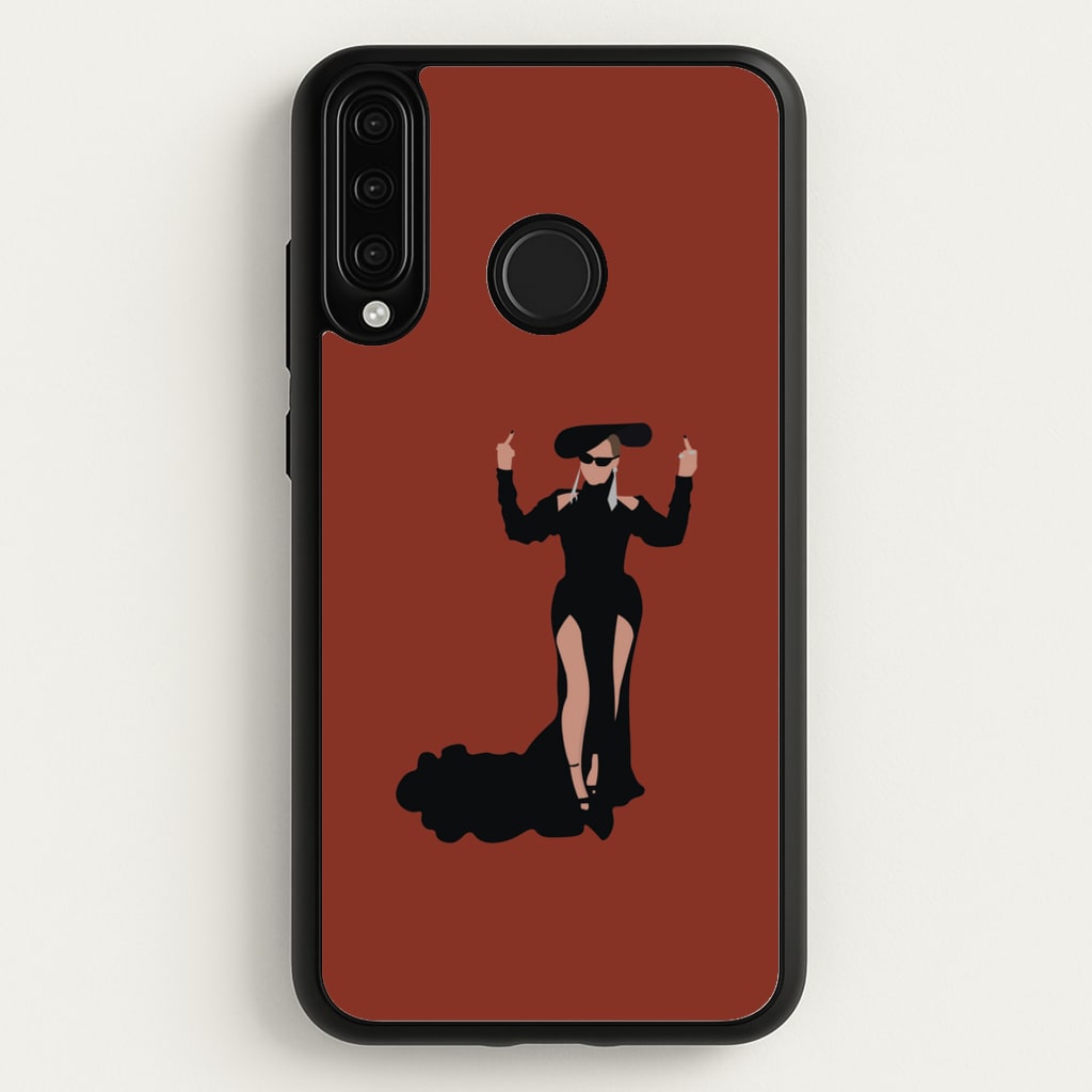 Middle Fingers - Queen B - Beyonce Phone Case for Huawei P30 Lite