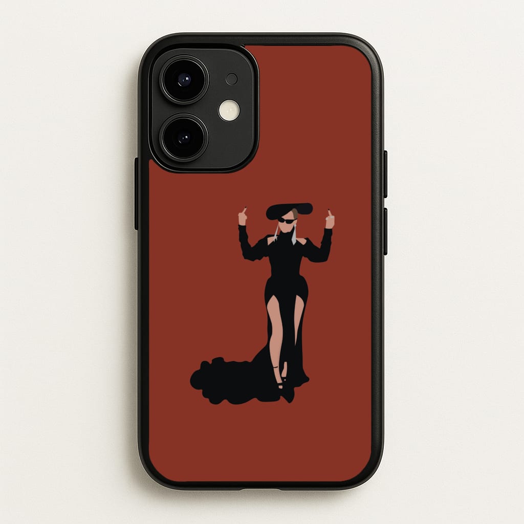 Middle Fingers - Queen B - Beyonce Phone Case for iPhone 12 Mini
