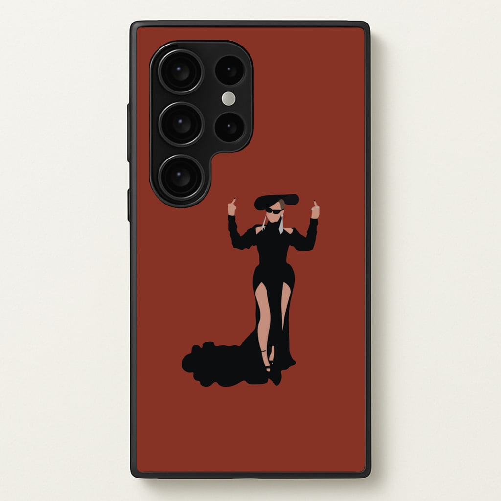 Middle Fingers - Queen B - Beyonce Phone Case for Galaxy S24 Ultra