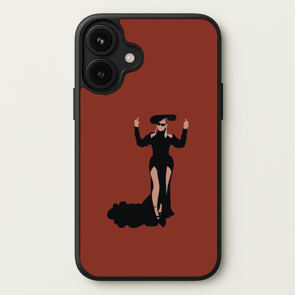 Middle Fingers - Queen B Phone Case for iPhone 17
