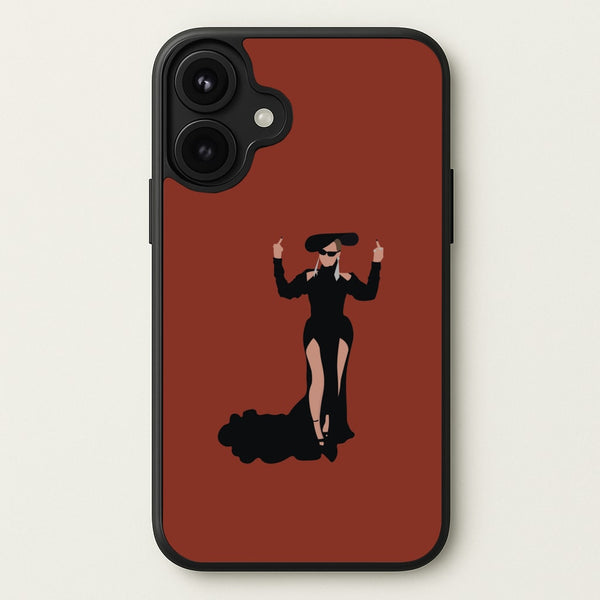 Middle Fingers - Queen B Phone Case for iPhone 17