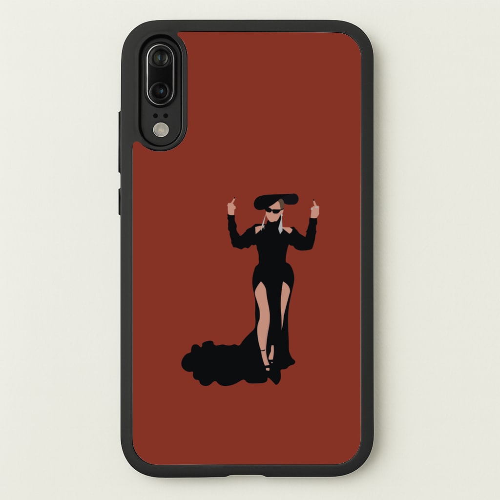 Middle Fingers - Queen B - Beyonce Phone Case for Huawei P20