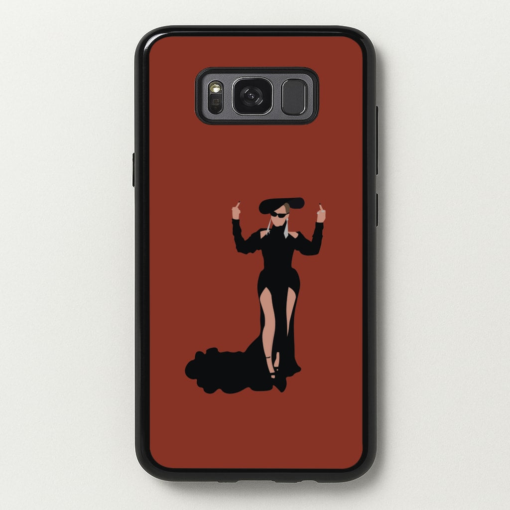 Middle Fingers - Queen B - Beyonce Phone Case for Galaxy S8 Plus