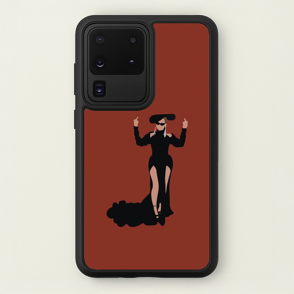 Middle Fingers - Queen B - Beyonce Phone Case for Galaxy S20 Ultra