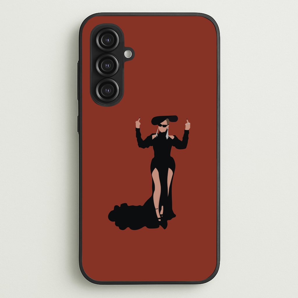 Middle Fingers - Queen B - Beyonce Phone Case for Galaxy S23FE