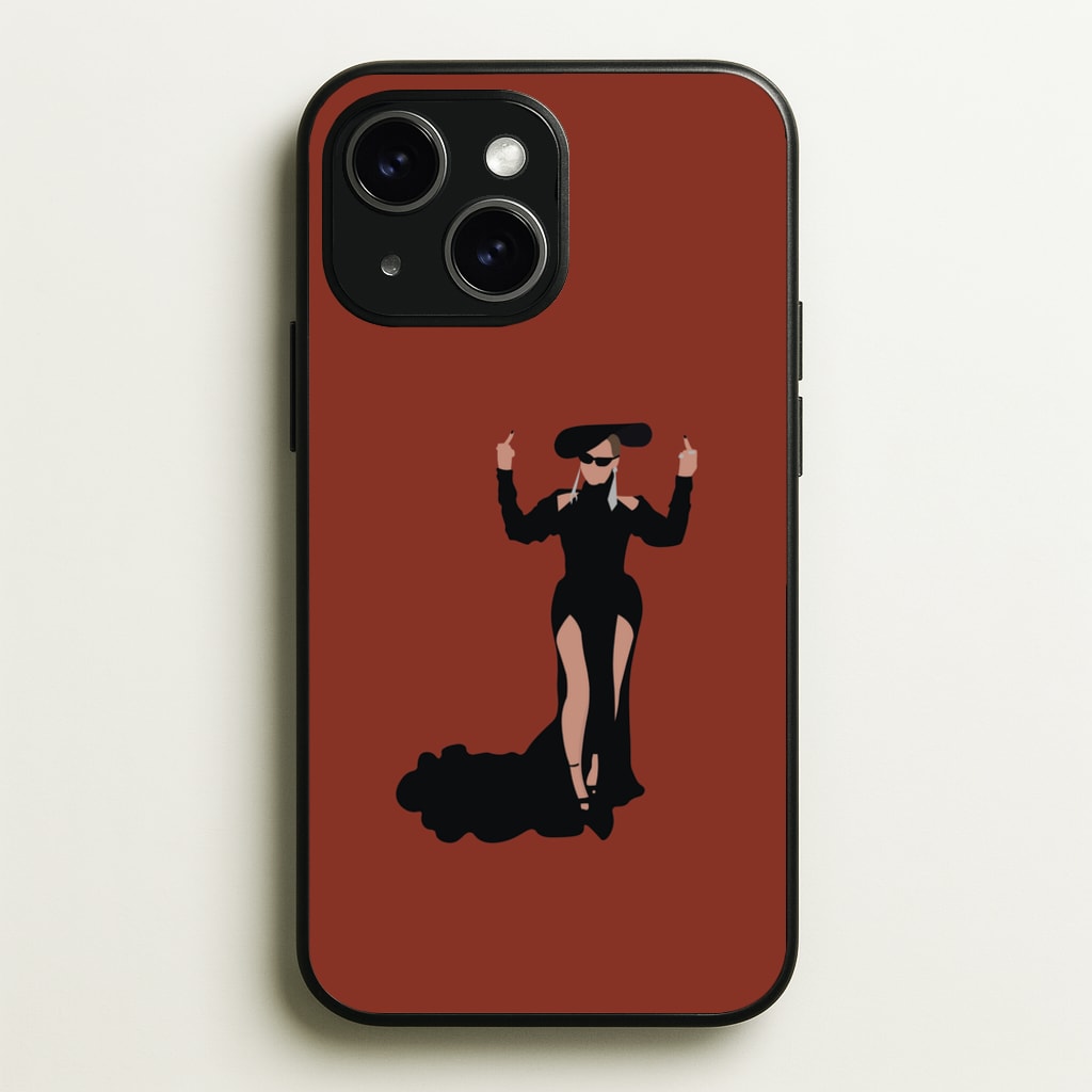 Middle Fingers - Queen B - Beyonce Phone Case for iPhone 15 Plus