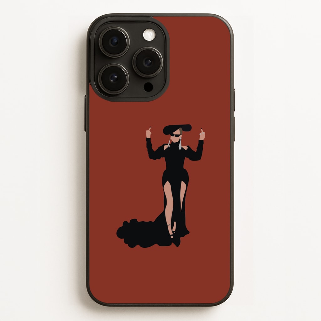 Middle Fingers - Queen B - Beyonce Phone Case for iPhone 12 Pro Max