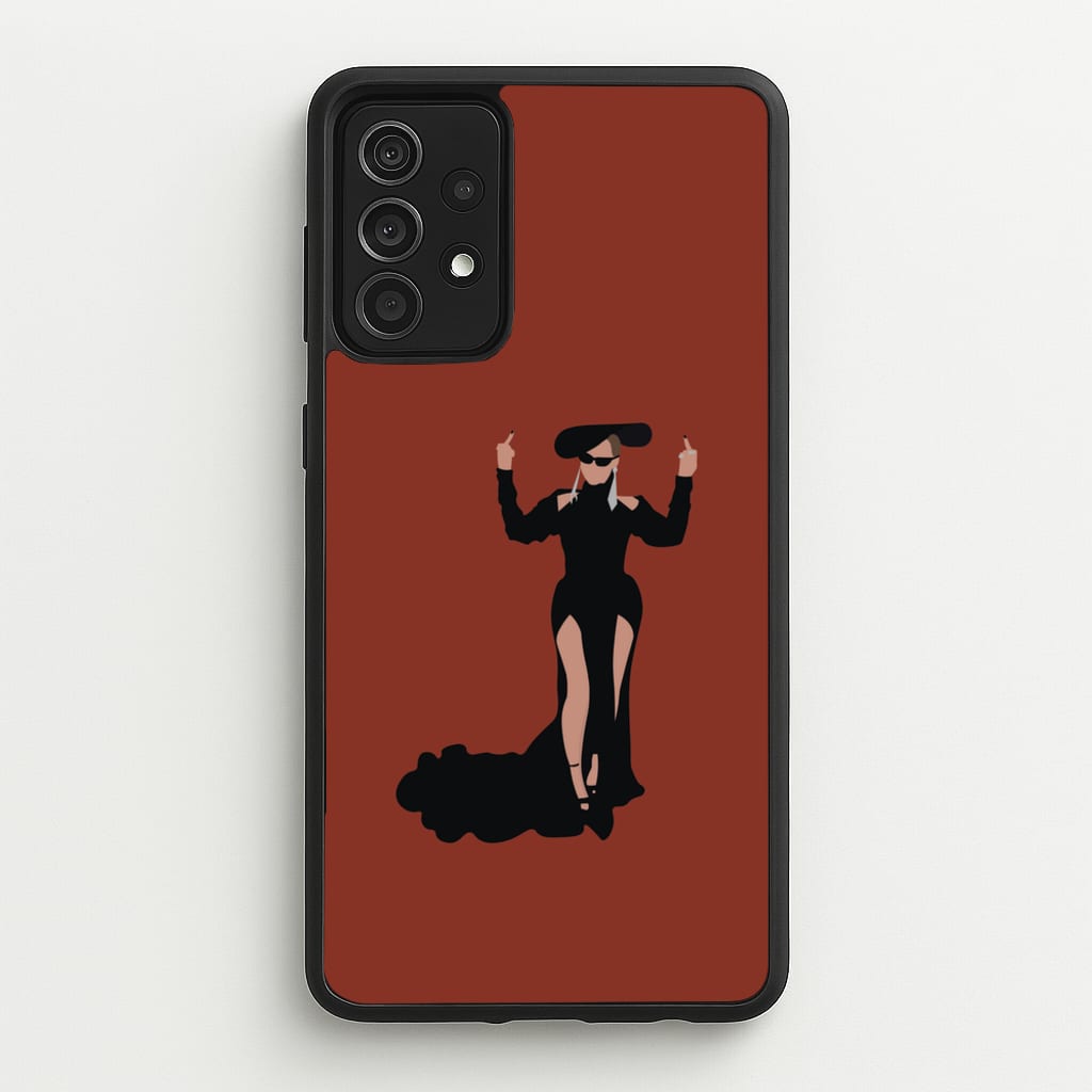 Middle Fingers - Queen B - Beyonce Phone Case for Galaxy A52 / A52s