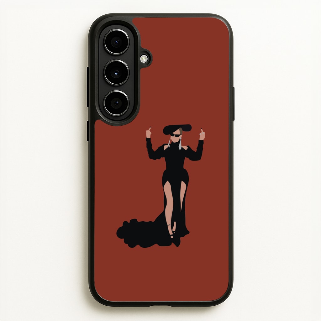 Middle Fingers - Queen B - Beyonce Phone Case for Galaxy A56