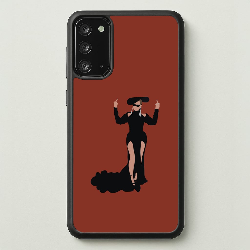 Middle Fingers - Queen B - Beyonce Phone Case for Galaxy Note 20