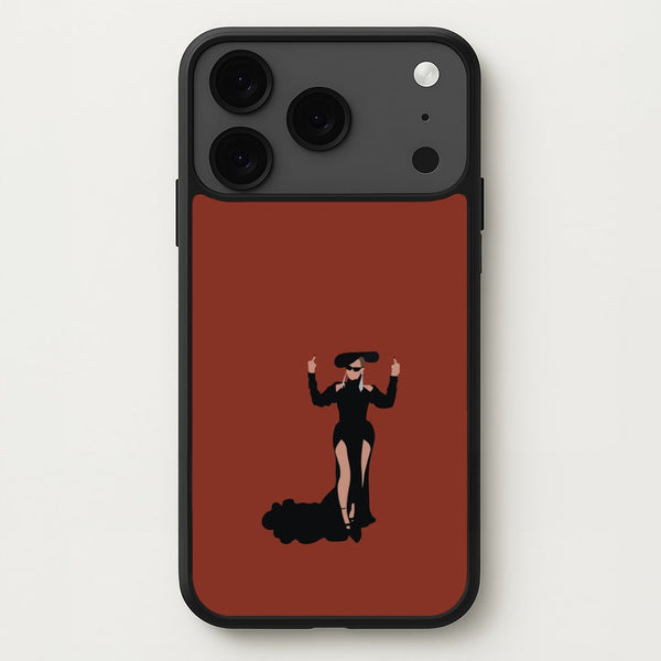 Middle Fingers - Queen B Phone Case for iPhone 17 Pro Max