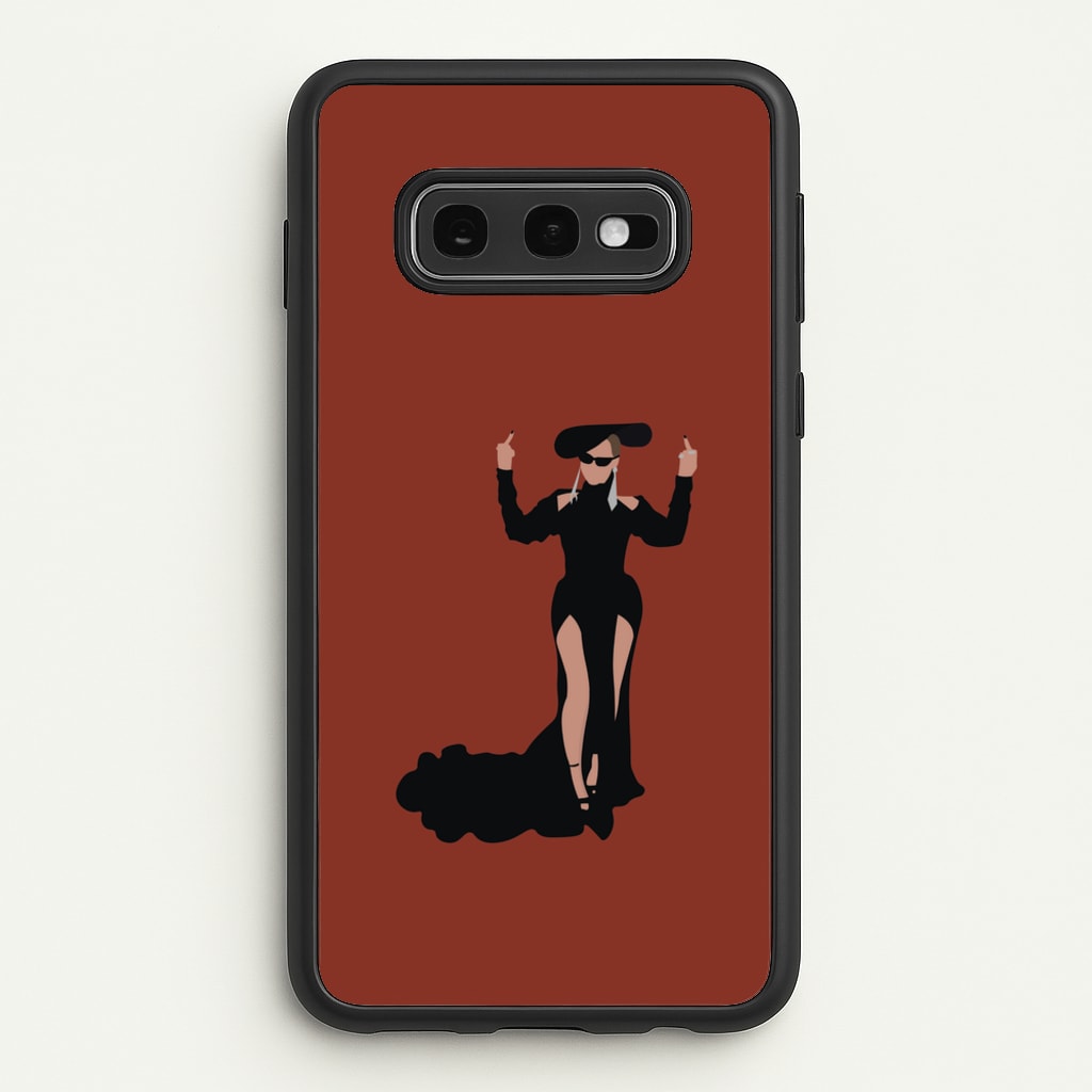 Middle Fingers - Queen B - Beyonce Phone Case for Galaxy S10e