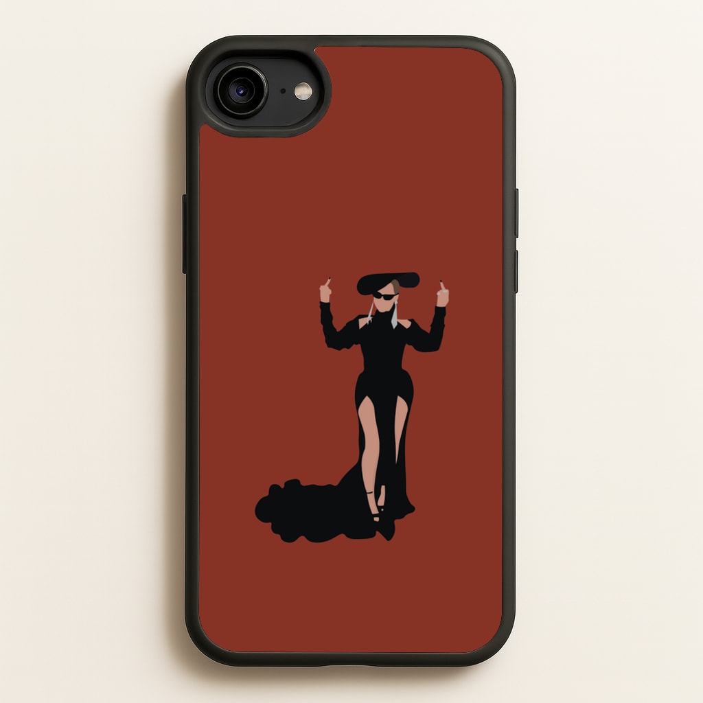 Middle Fingers - Queen B - Beyonce Phone Case for iPhone 6 / 7 / 8 / SE