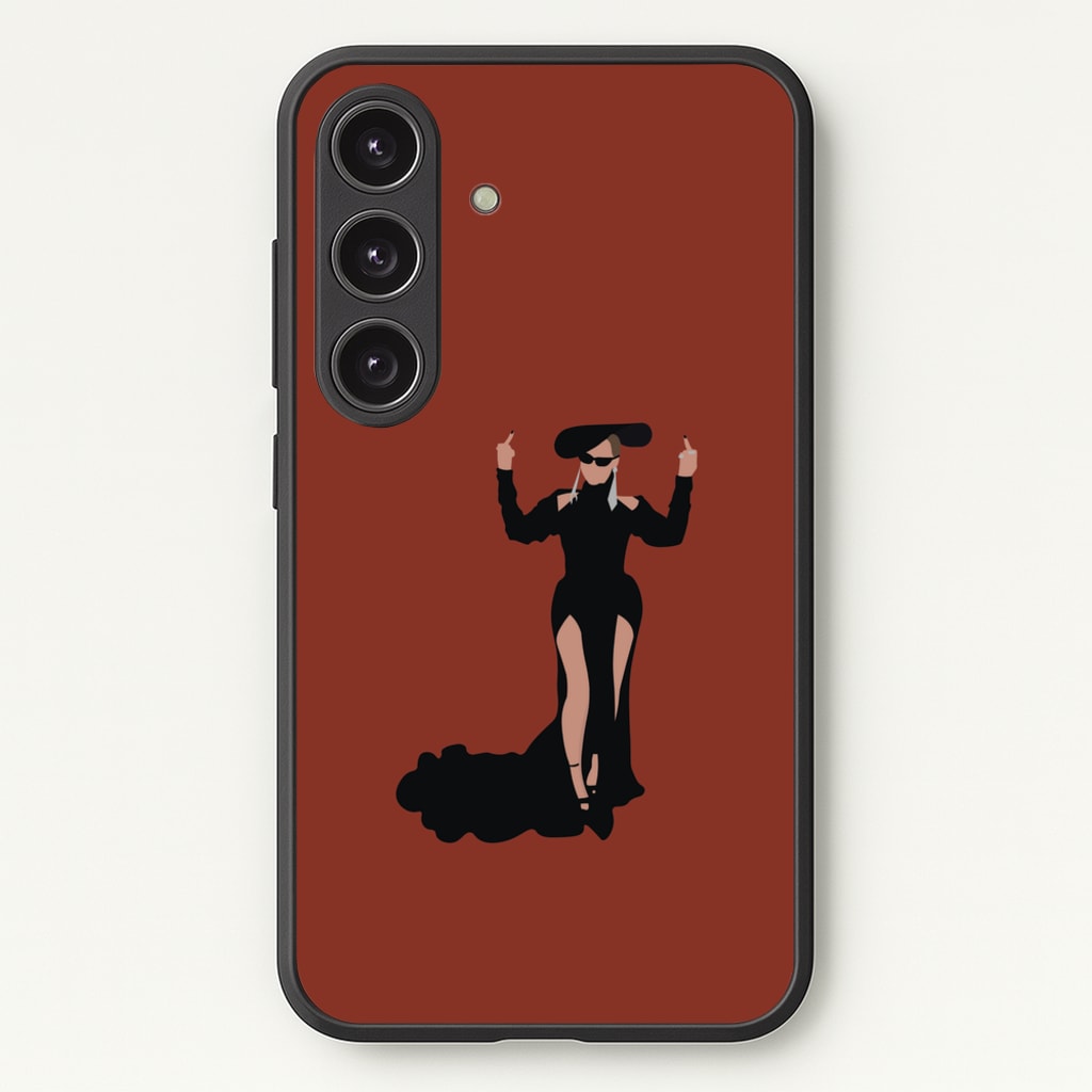 Middle Fingers - Queen B - Beyonce Phone Case for Galaxy S24 Plus