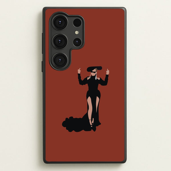Middle Fingers - Queen B - Beyonce Phone Case for Galaxy S25 Ultra