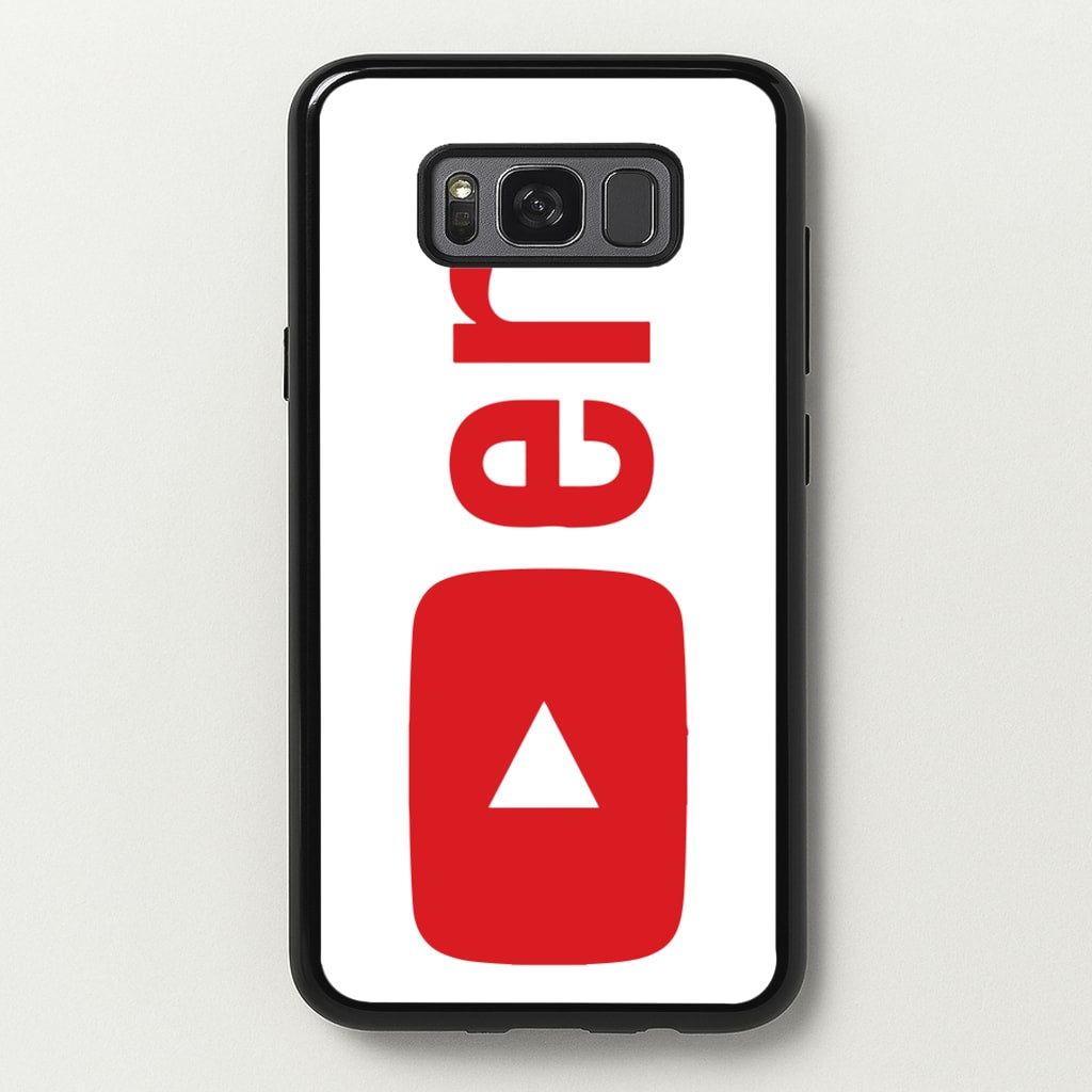 YouTuber - Phone Case for Galaxy S8 Plus