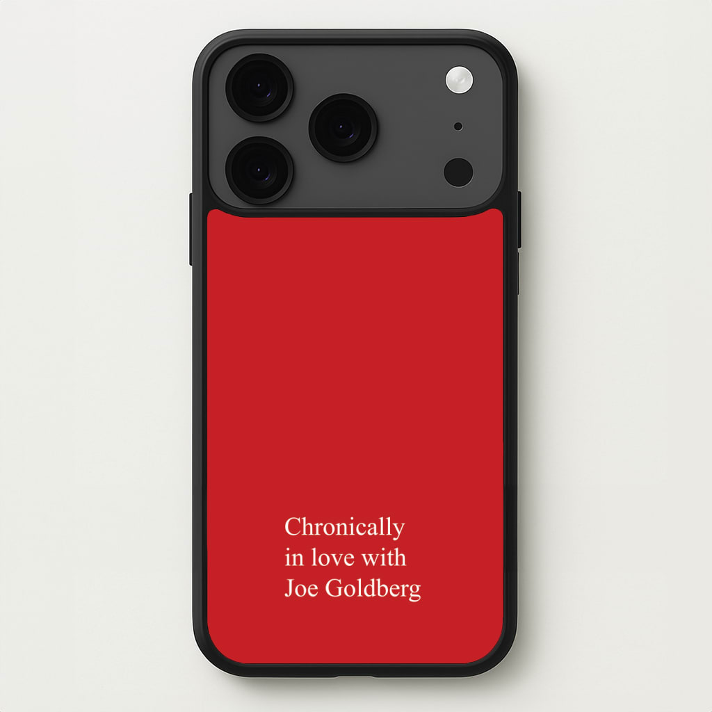 Chronically In Love With Joe Phone Case for iPhone 17 Pro Max