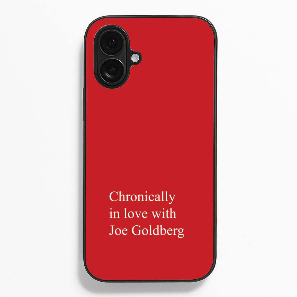 Chronically In Love With Joe Phone Case