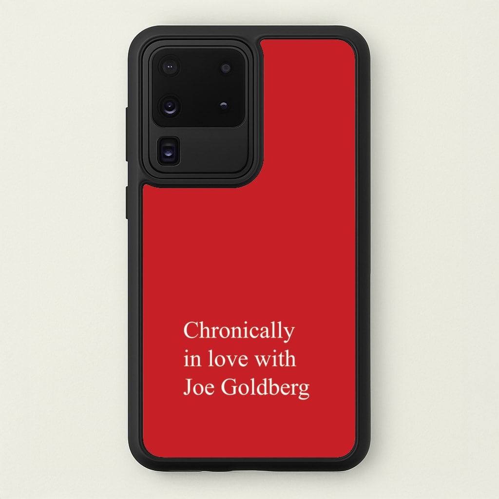Chronically In Love With Joe - You Phone Case for Galaxy S20 Ultra