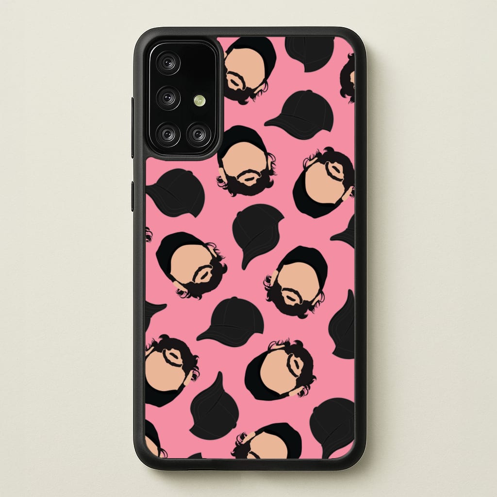 Joe And Hats Pattern - You Phone Case for Galaxy A71
