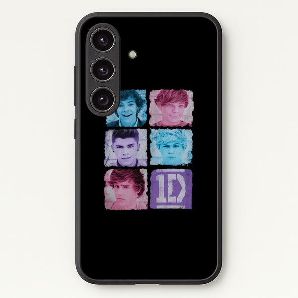 1D Members - One Direction Phone Case for Galaxy S25 Plus