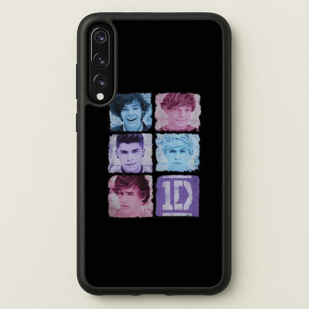 1D Members - One Direction Phone Case for Huawei P20 Pro