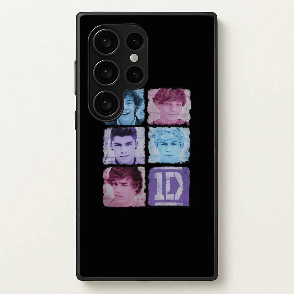 1D Members - One Direction Phone Case for Galaxy S24 Ultra