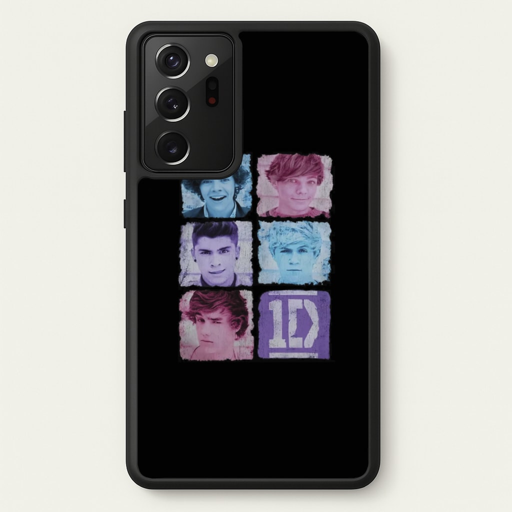 1D Members - One Direction Phone Case for Galaxy Note 20 Ultra